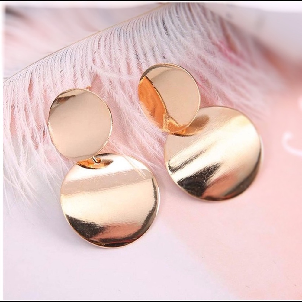 Gold Circlet Earrings